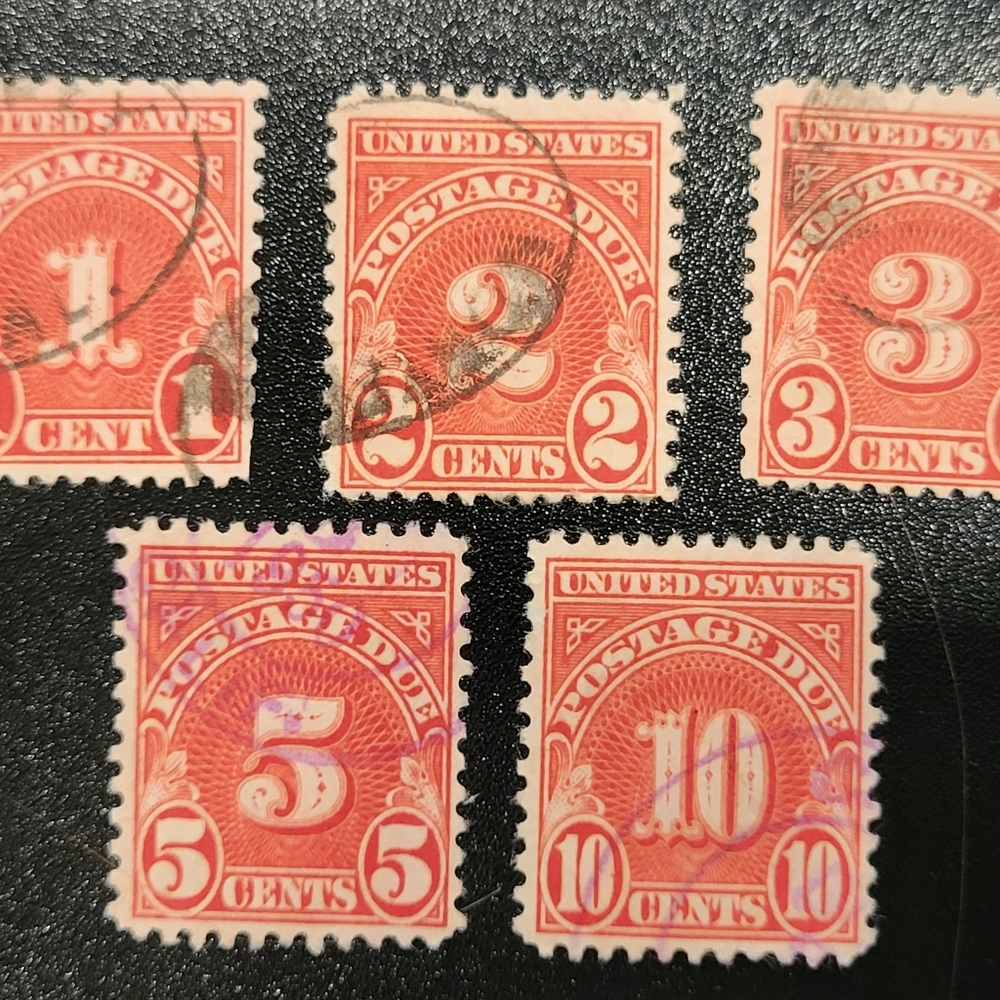 1930-1931 Postage Due stamp lot